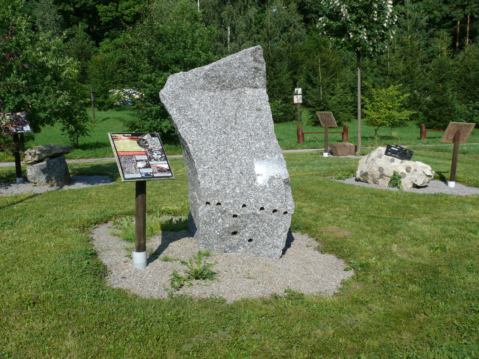 Sammlung von Felsen